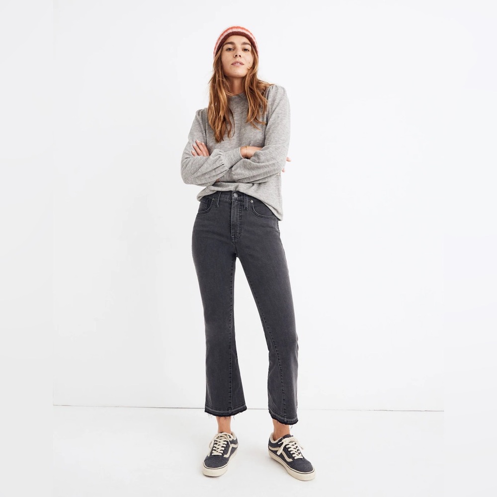 Madewell Cali Demi-Boot Jeans in Tobin Wash Size 28